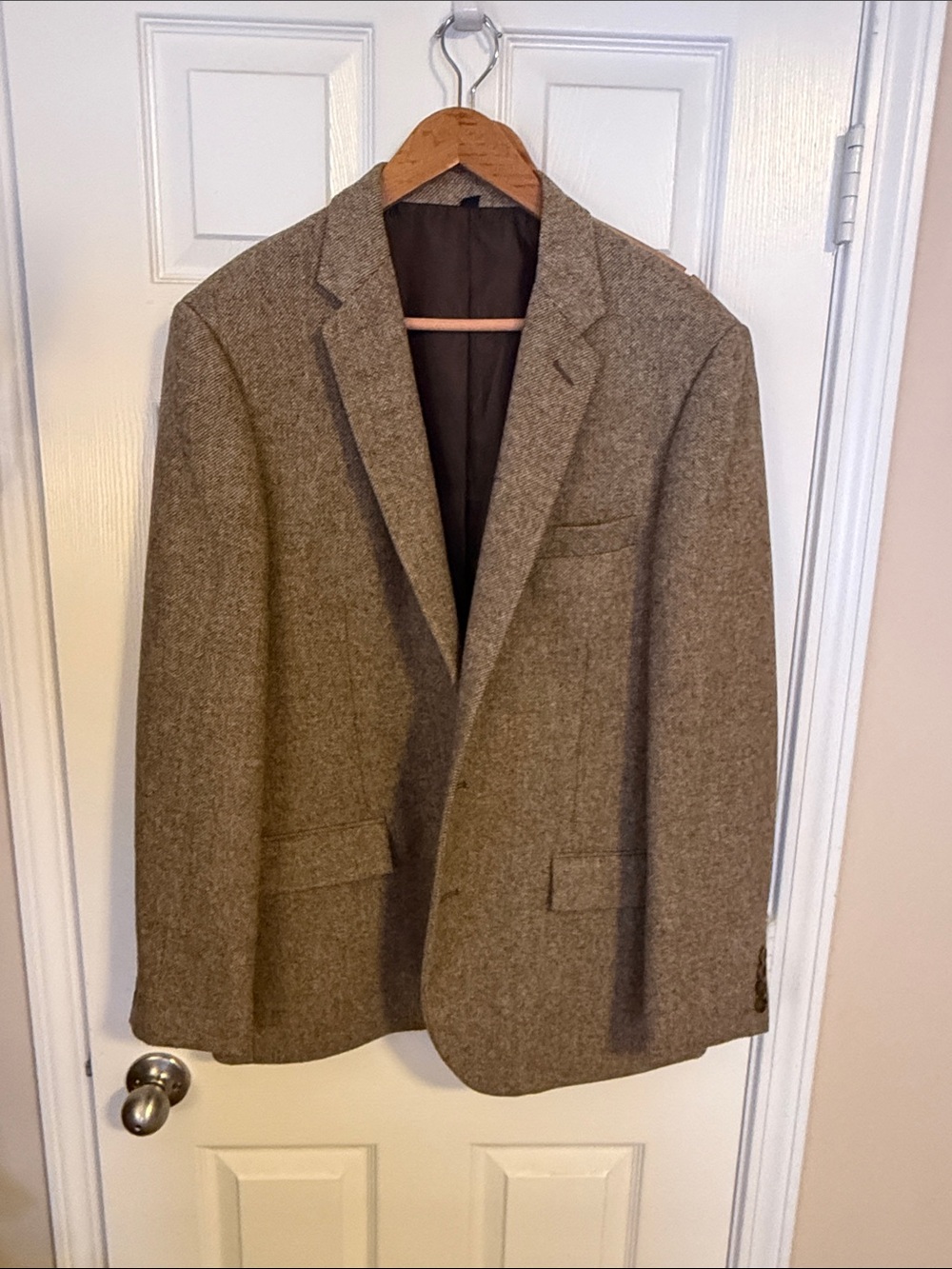J. Crew Men's Tweed Brown Sport Coat